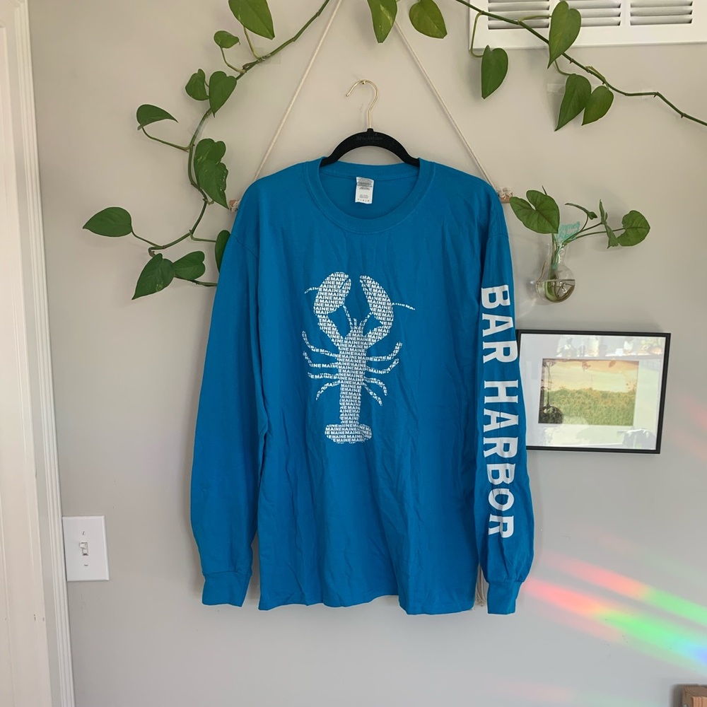Blue sweater